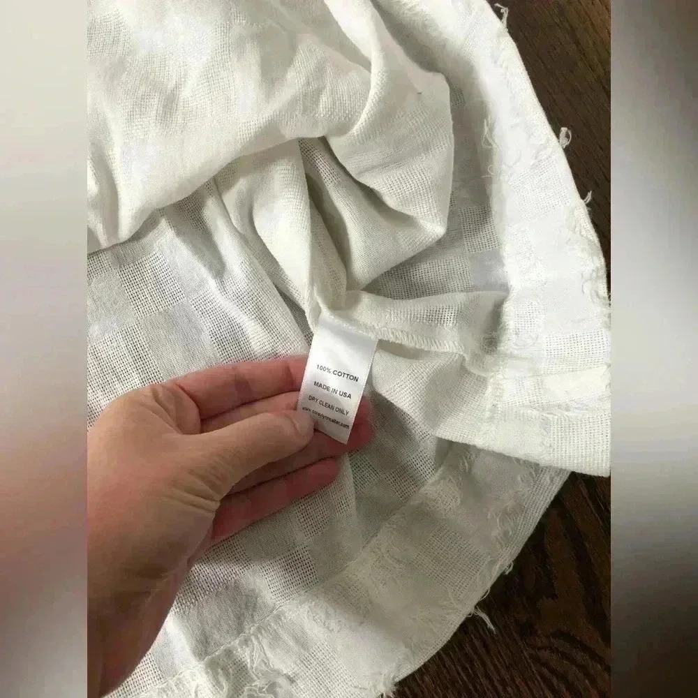 Corey Lynn Calter Women’s XS White Milly Cowl Neck Deep Pocket Midi Dress - NWT! - Picture 12 of 14